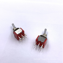 wholesale JEC JMS-202-A2 6pin DPDT on  on small mini toggle switch